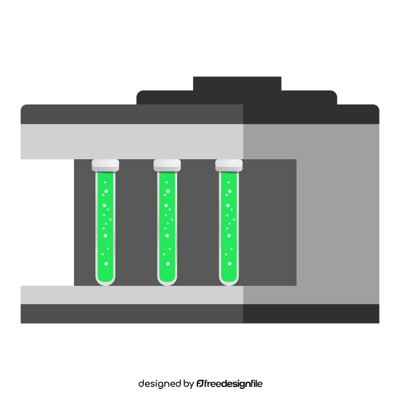 Science tube clipart
