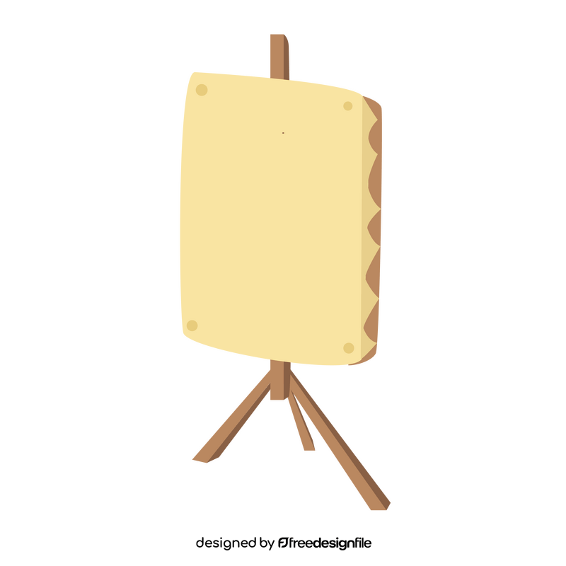 Painting canvas clipart