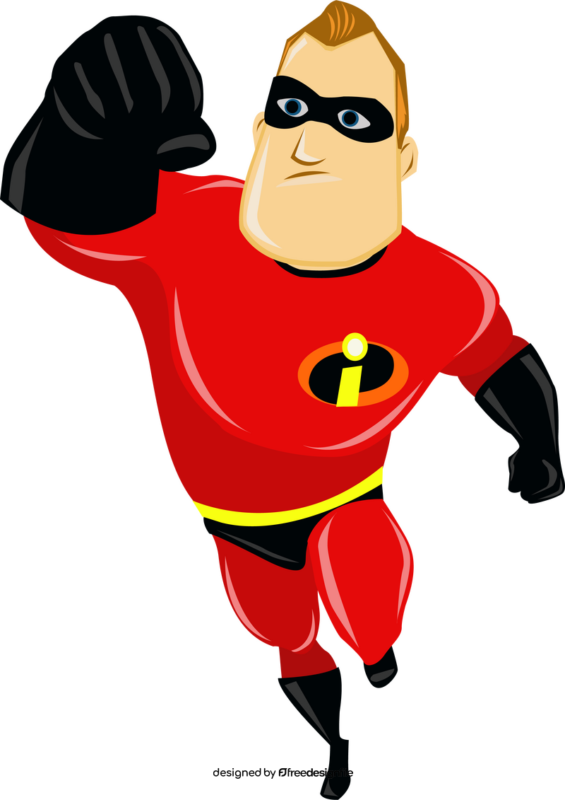 Mr incredible clipart