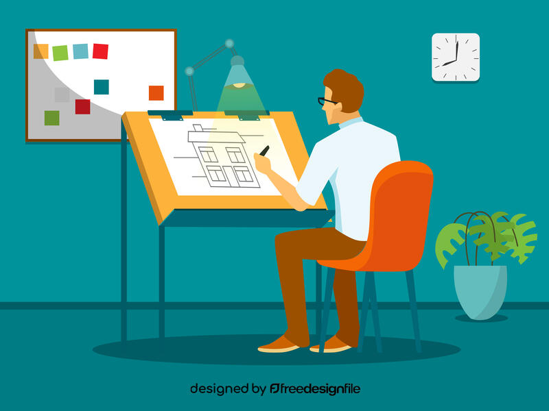 Architect vector