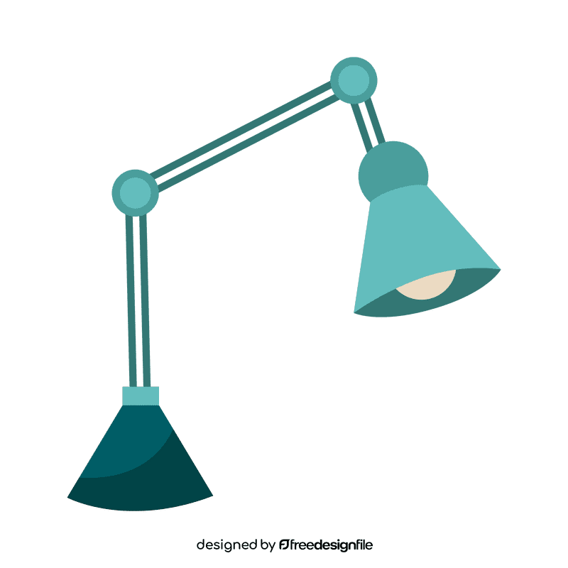 Study lamp clipart