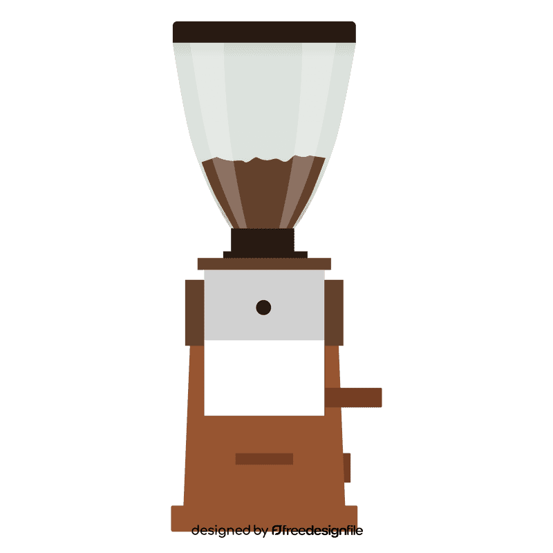 Coffee bean press clipart