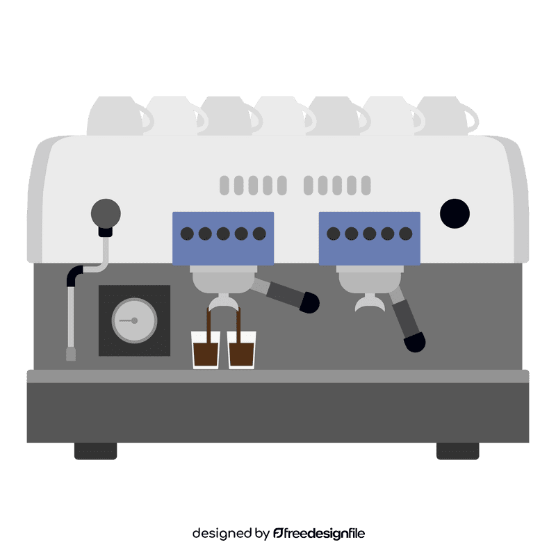 Coffee machine clipart