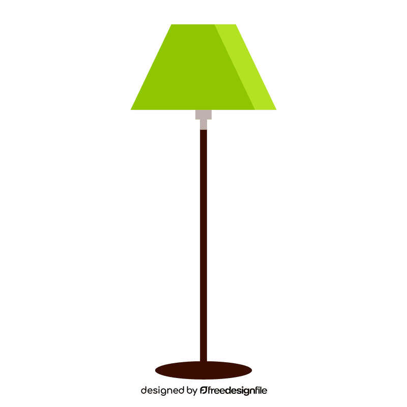Stand lamp clipart