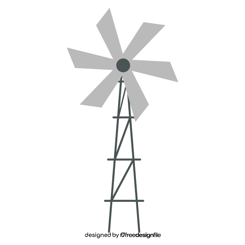 Windmill clipart