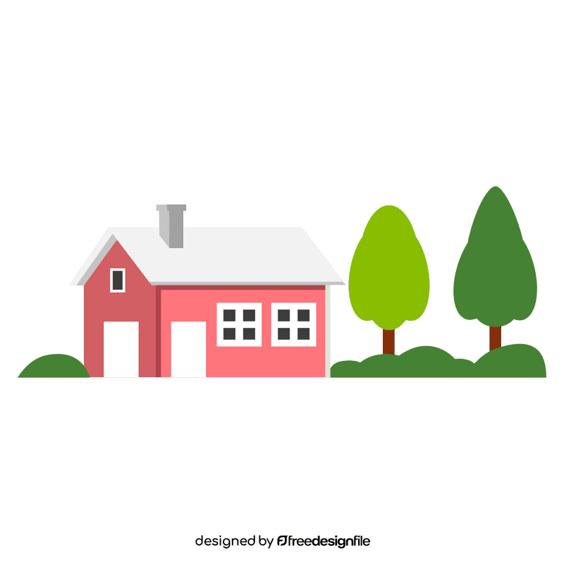 Country house clipart