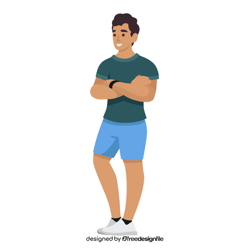 Man fitness clipart