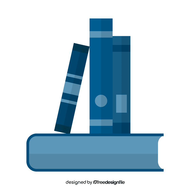 Books stack clipart
