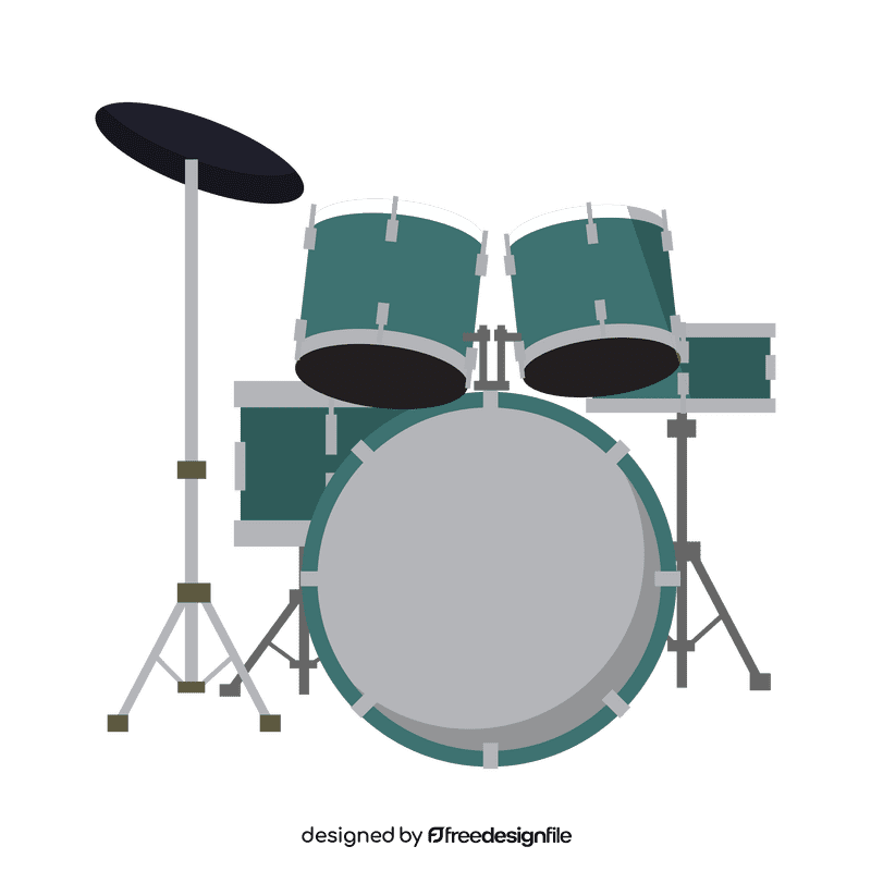 Drum set clipart