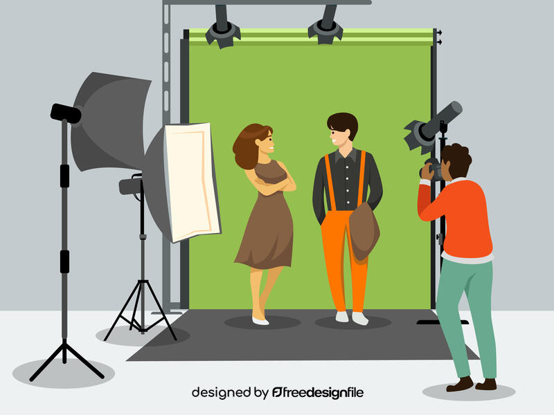 Photographer vector
