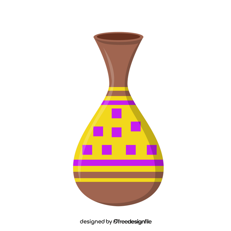 Pottery vase clipart