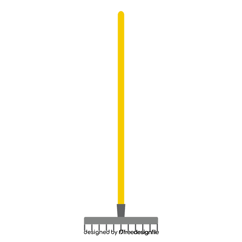 Hoe tool clipper clipart