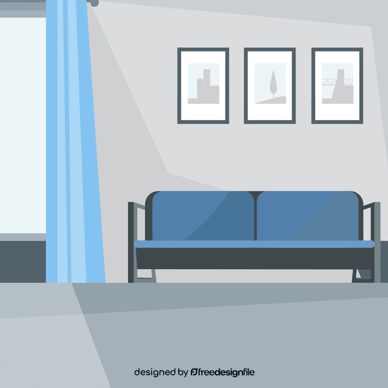 Hospital hall vector