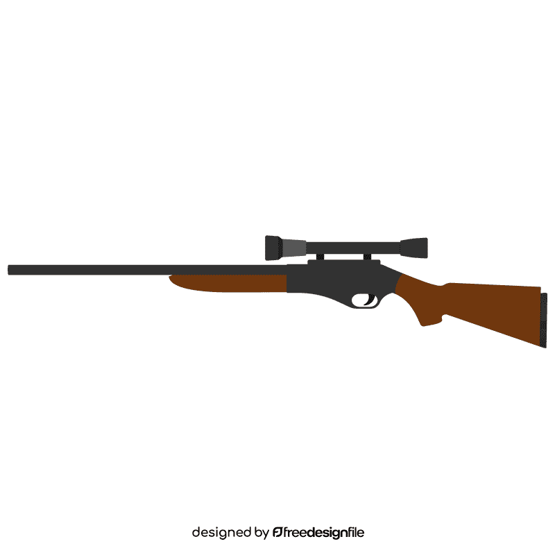 Sniper gun clipart