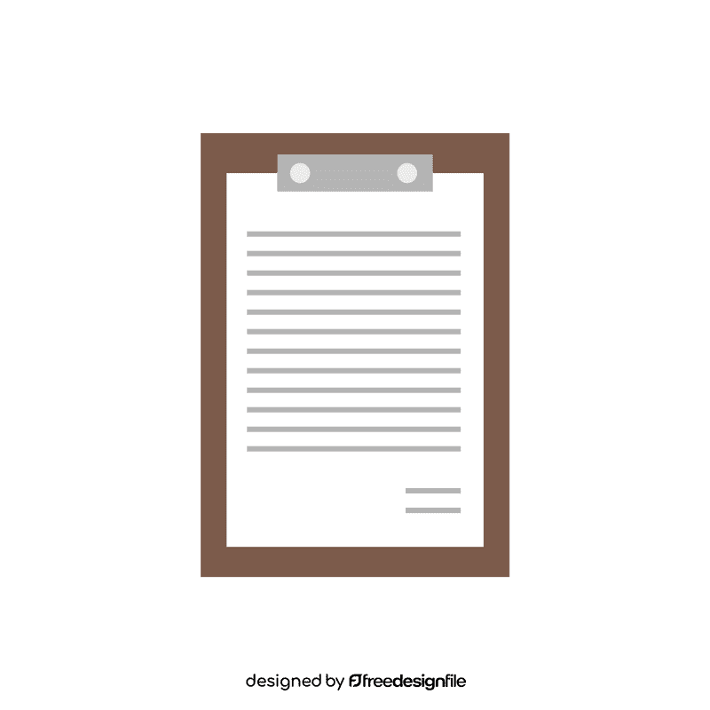 Clipboard clipart