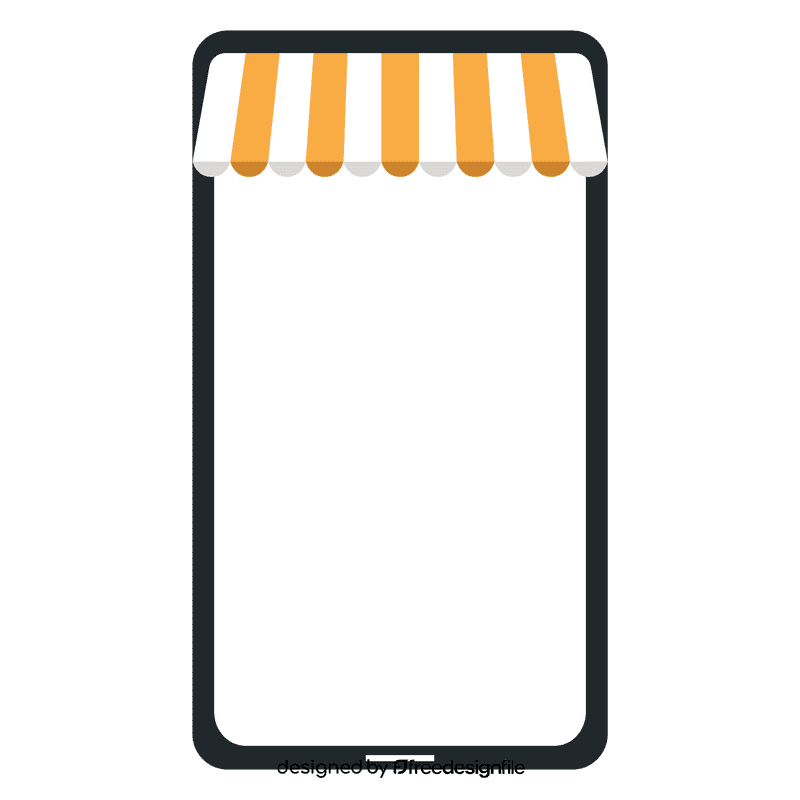 Online shop clipart