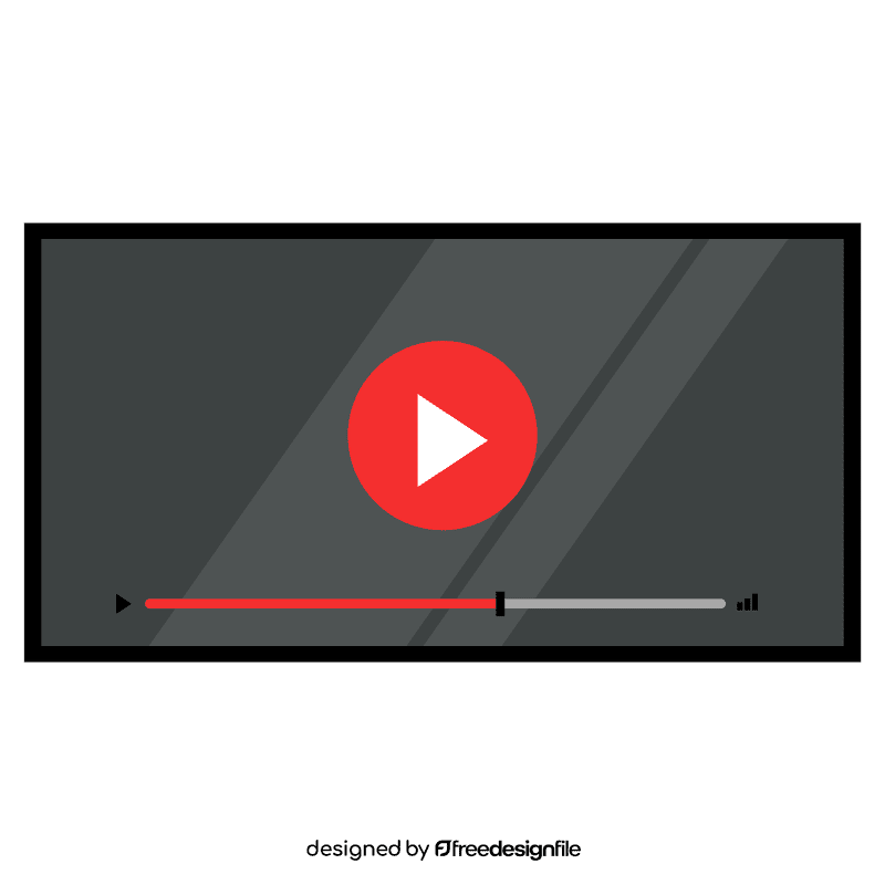 Television video clipart