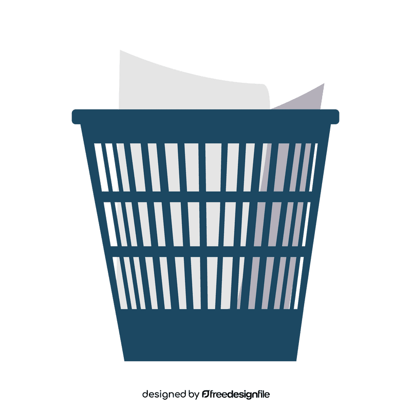 Trash can clipart
