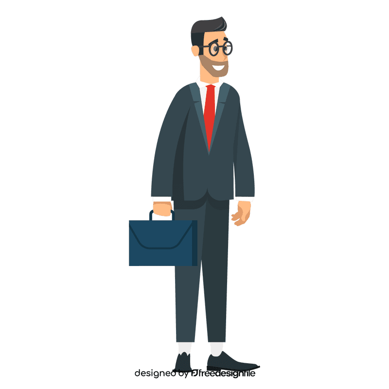 Man suit clipart