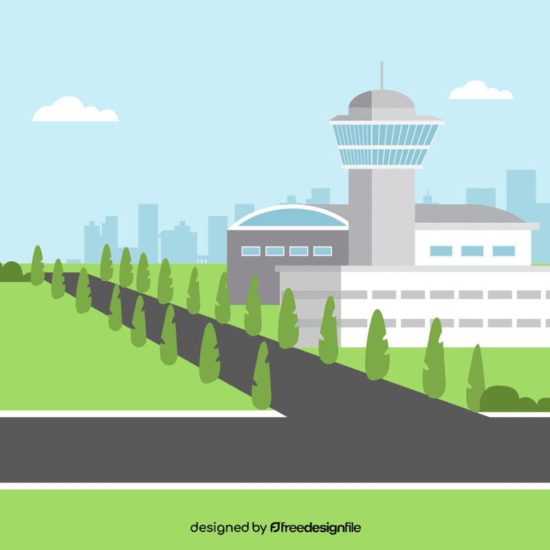 Airport clipart