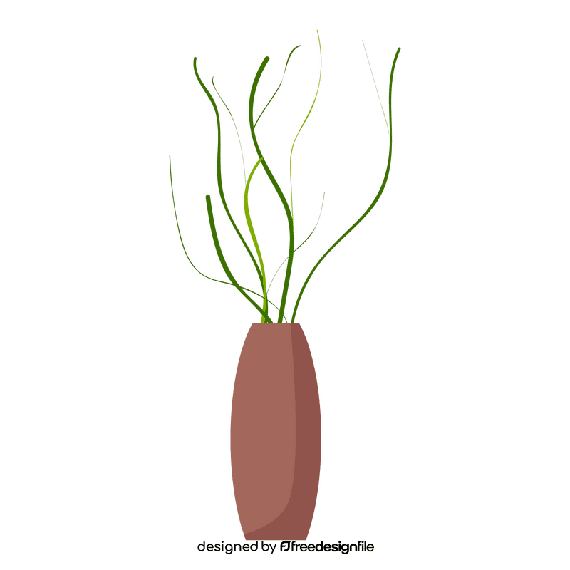 Pot plant clipart