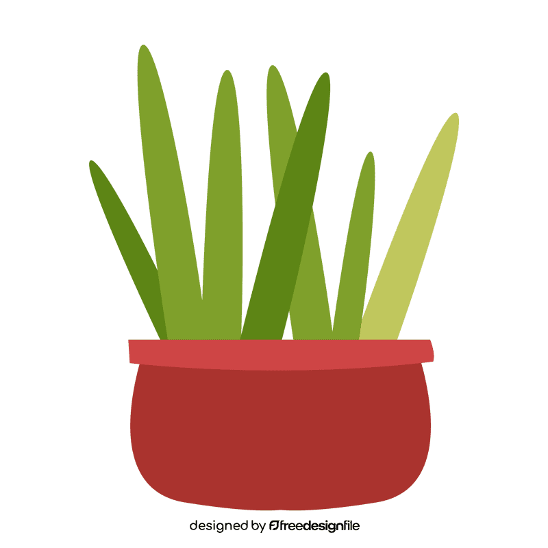 Pot plant clipart