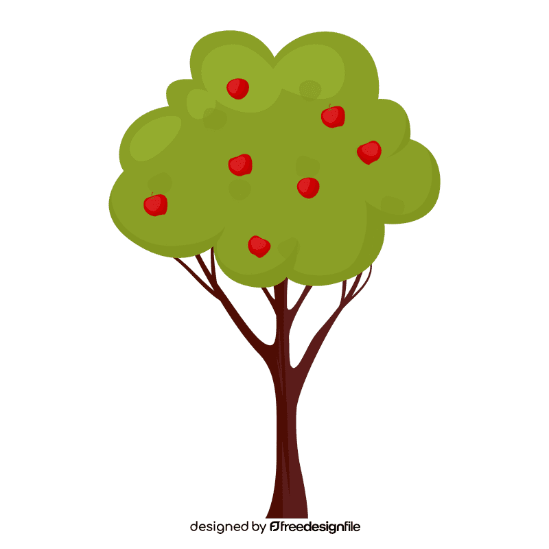 Apple tree clipart