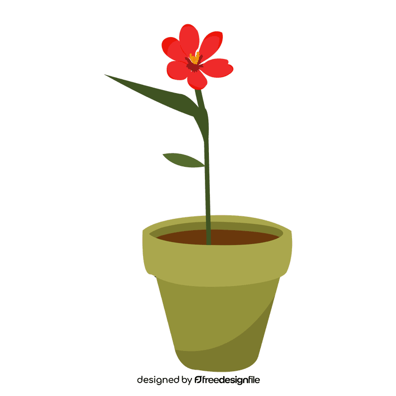 Flower pot clipart