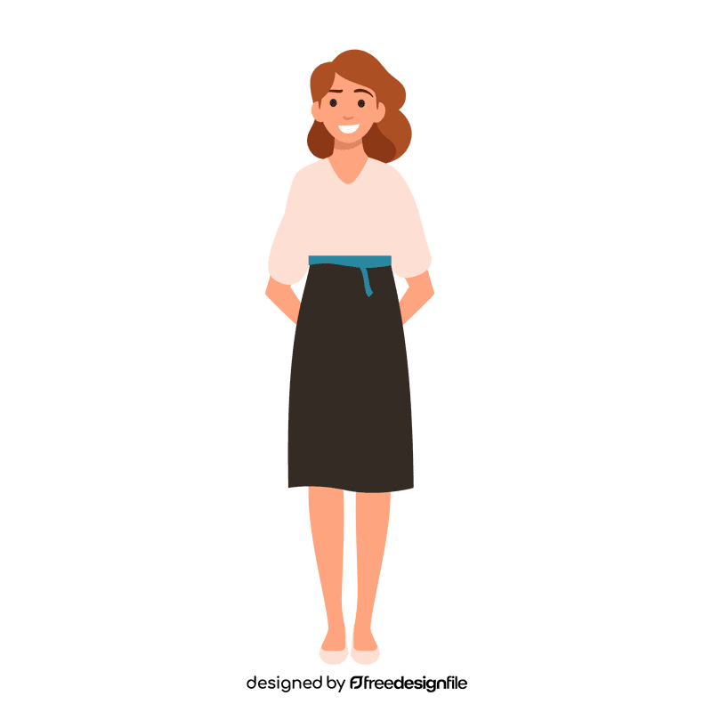 Beautiful woman clipart