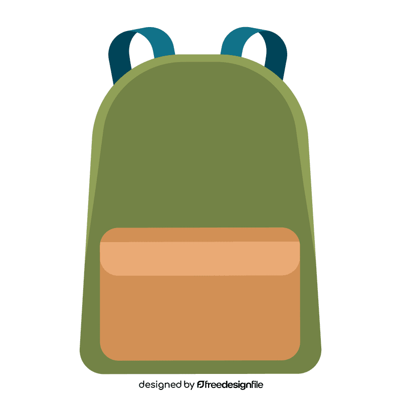 School backpack clipart