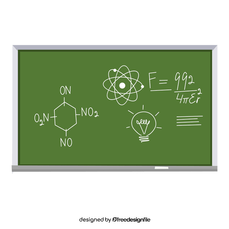 Chemistry board clipart