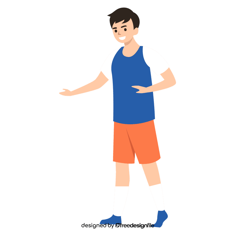 Boy character clipart