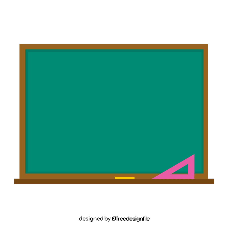 School blackboard clipart