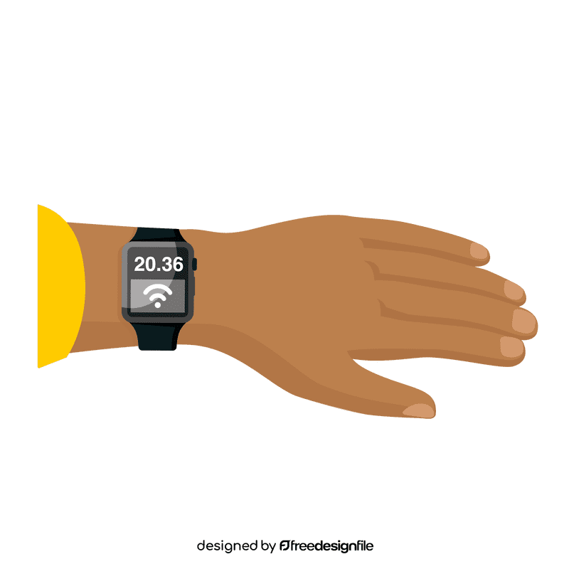 Smart watch clipart