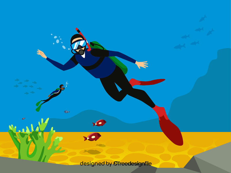 Diving vector