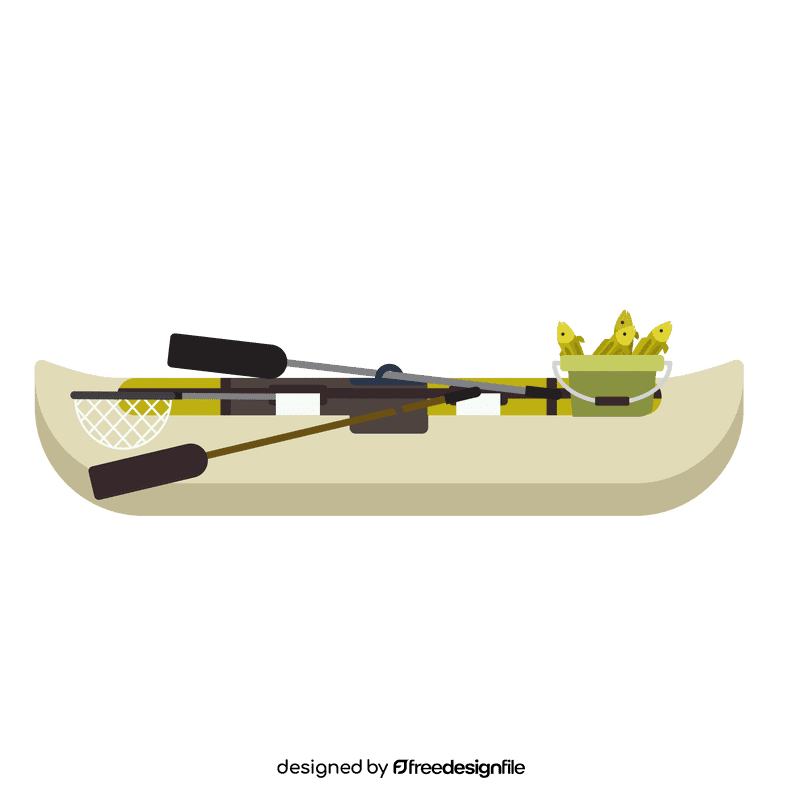 Fishing boat clipart