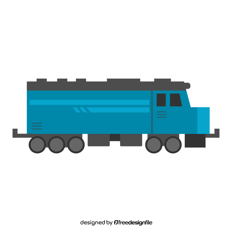 Model train clipart