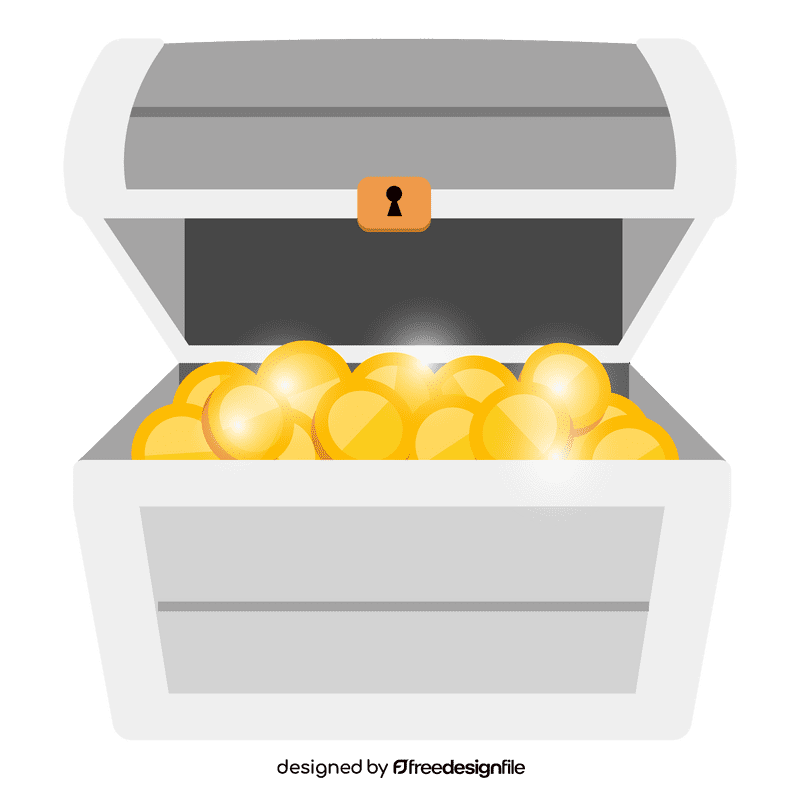 Treasure box clipart