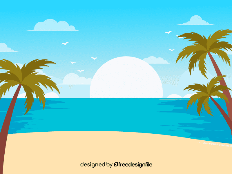 Beach vector