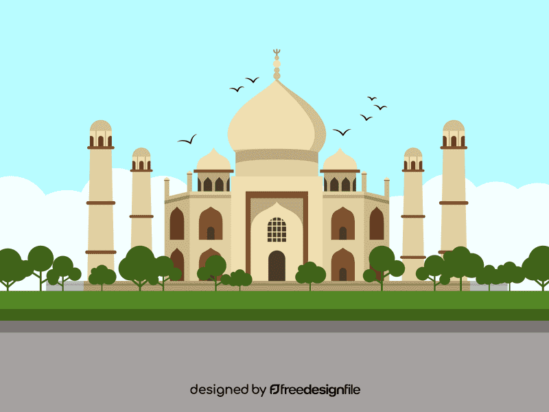 India street vector