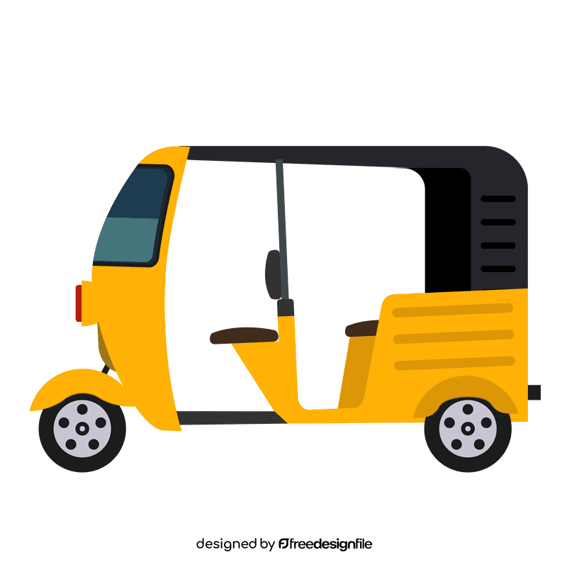 Tuk tuk clipart