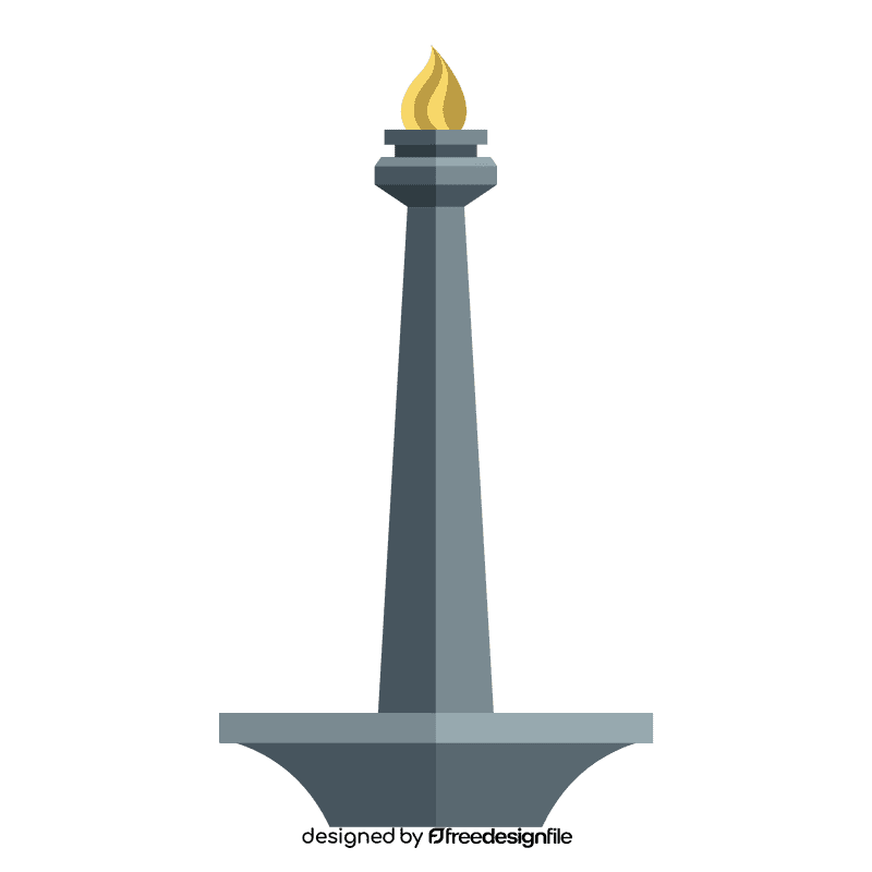 Monas monument clipart