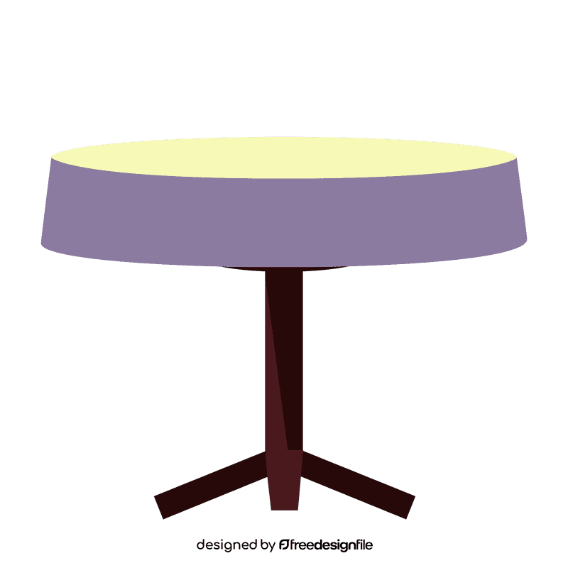 Table round clipart