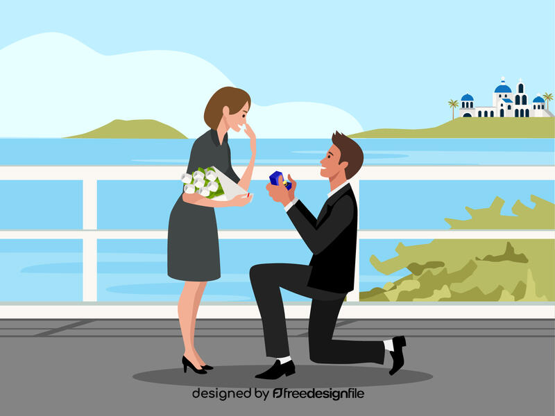 Santorini vector