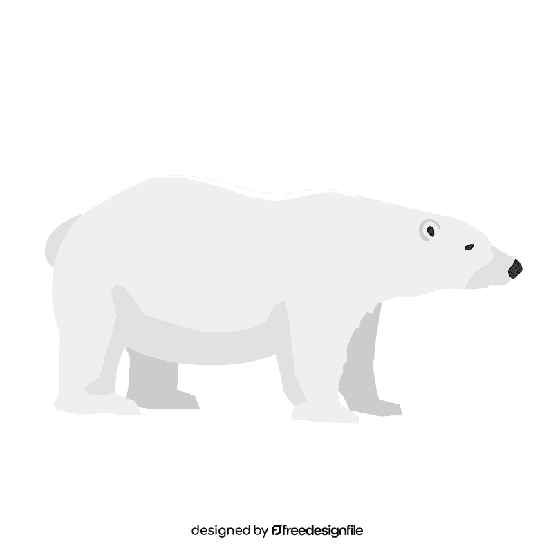 Polar bear clipart