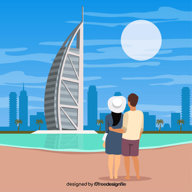 Dubai vector
