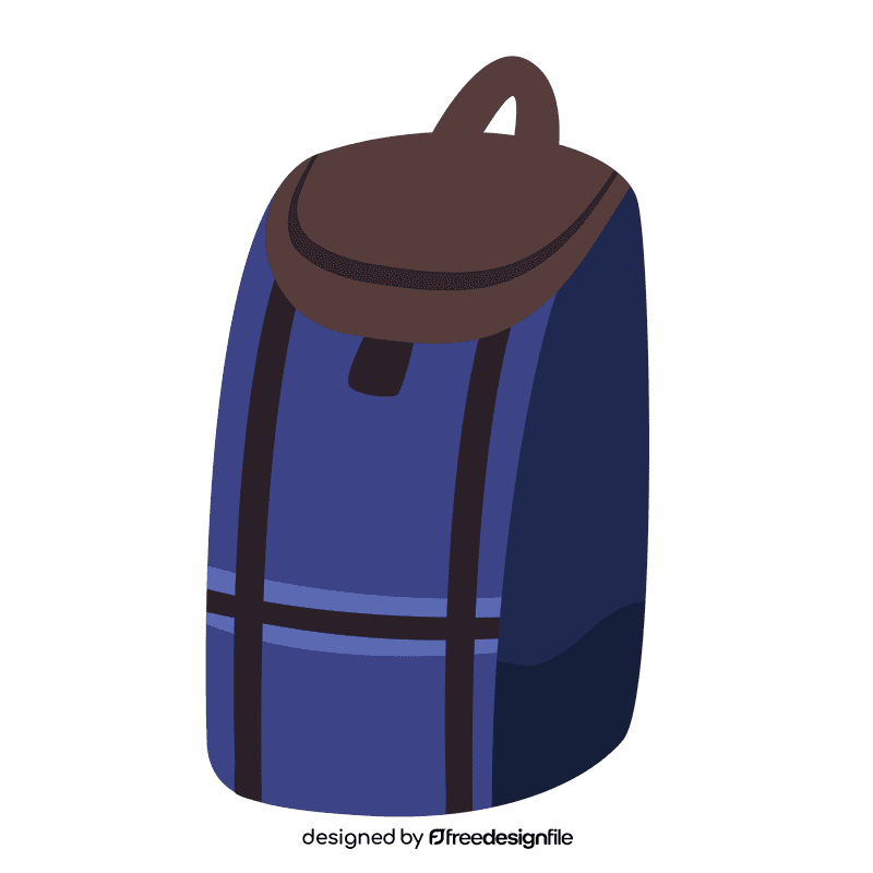 Hiking bag clipart