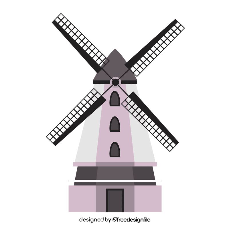 Windmill clipart