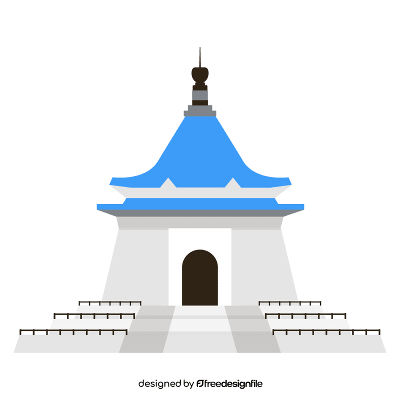 Taiwan temple clipart