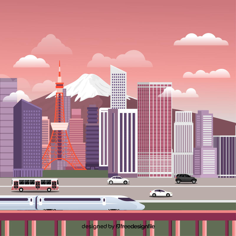 Tokyo vector